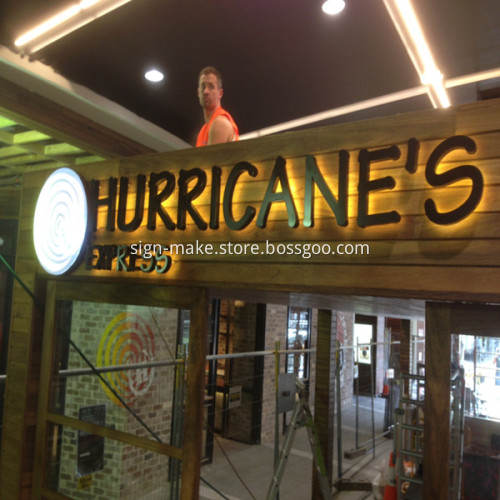 Halo Lit LED Electronic Channel Letter Signs